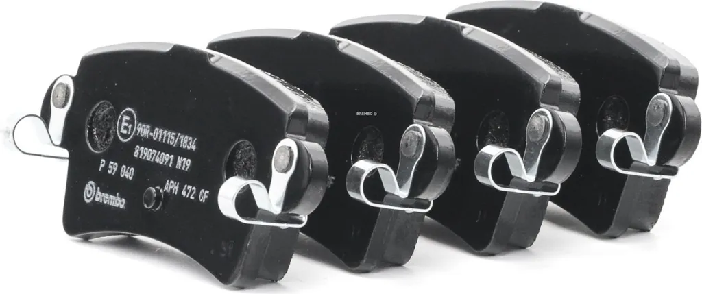 Stop aux Bruits de Freinage : Plaquettes Brembo P 59 040 Movano X70