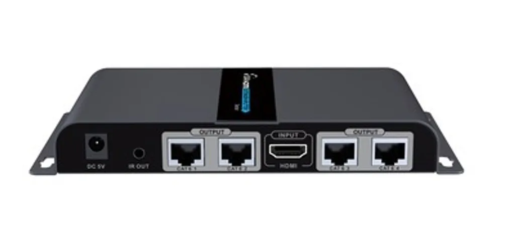 Techly HDMI 1x4 Extender Splitter avec IR sur Câble RJ45 50m - IDATA