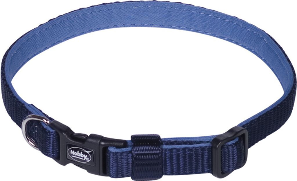 Nobby Halsband "Classic Preno" Mini L: 13-20 cm; B: 10 mm, blau
