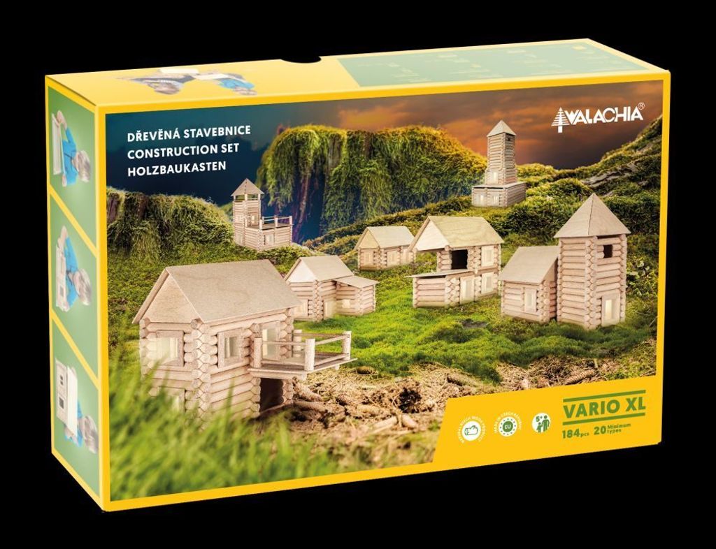 Walachia Vario XL blocchi da costruzione in legno set da Immagine del prodotto 