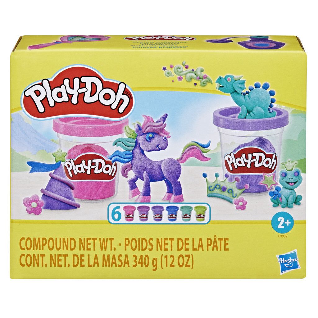 Glina do modelowania Play Doh Sparkle Collection z brokatem Zdjęcie produktu 
