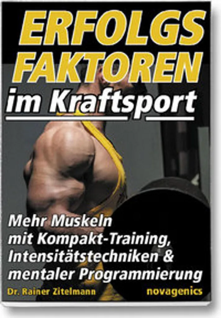Erfolgsfaktoren im Kraftsport : Guide de musculation en édition reliée