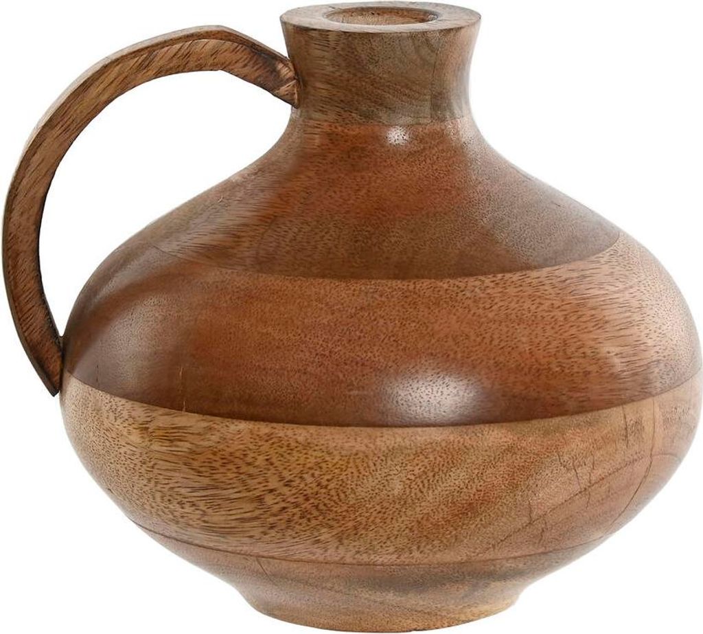 Vase Home ESPRIT Braun Mango-Holz