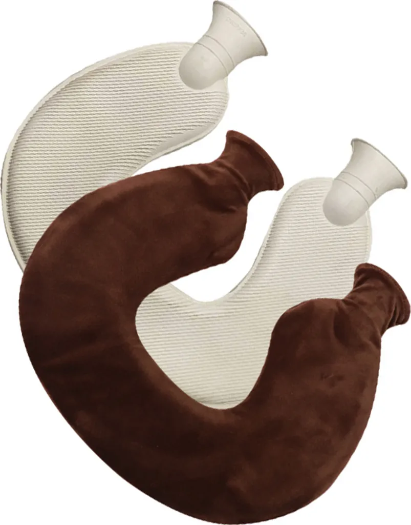 Bouillotte cervicale INF en forme de U douce pour épaules et nuque