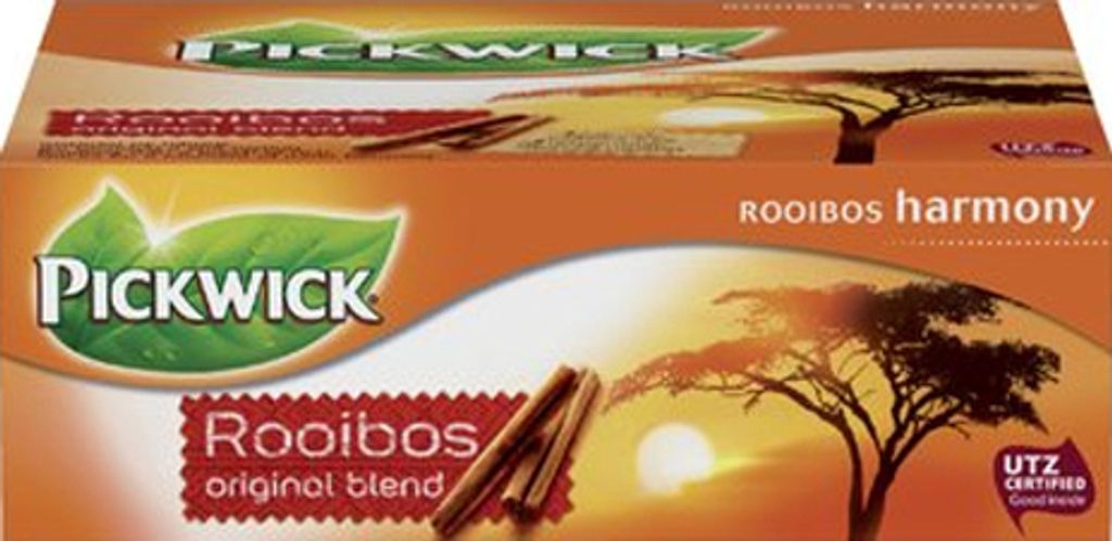 Pickwick Teebeutel Rooibos mit Umschlag 100 x 1,5 Gramm