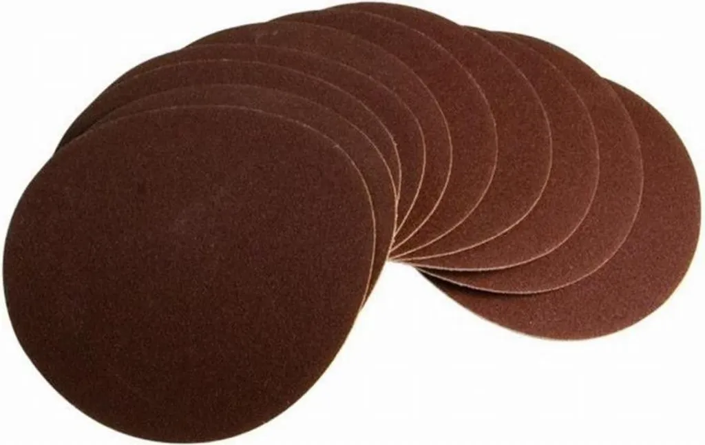 Lot de 5 disques de ponçage auto-agrippants Ø150 mm Grain 100 FEMI
