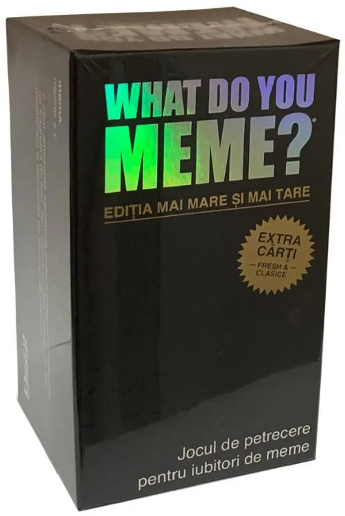 What Do You Meme Nouvelle Édition - Jeu de Société en Roumain Complet
