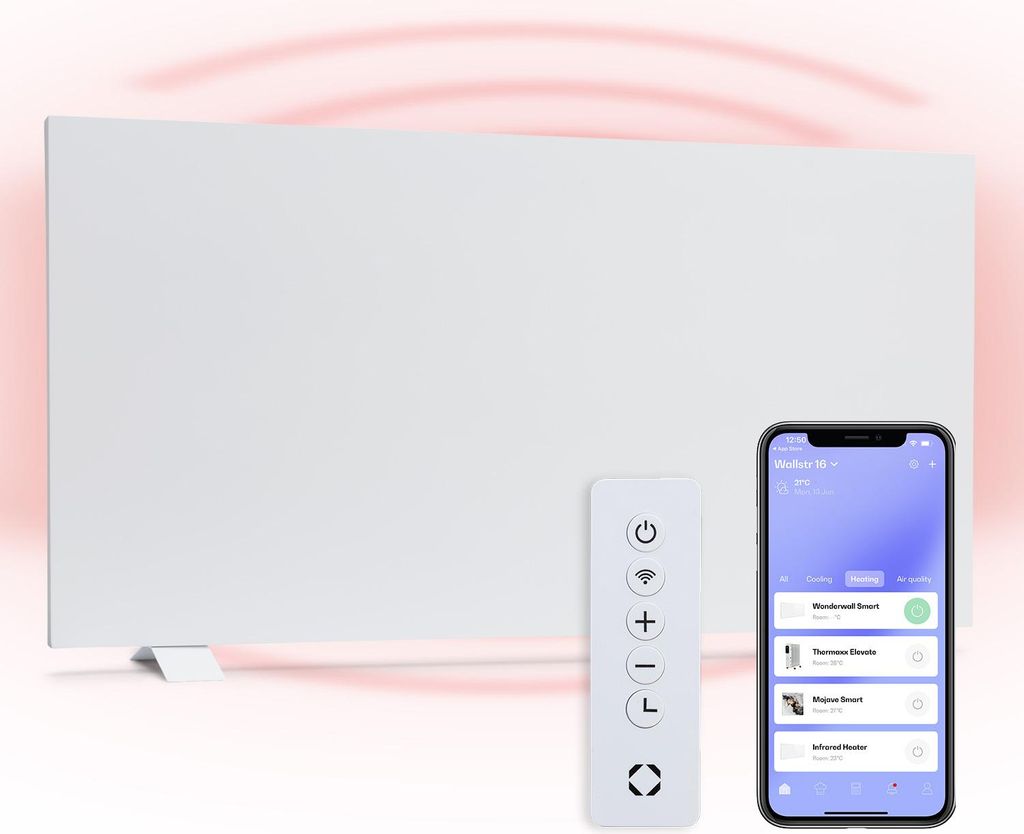 Klarstein Infrazářič a konvektor 2 v 1, infrazářič s Obrázek produktu 