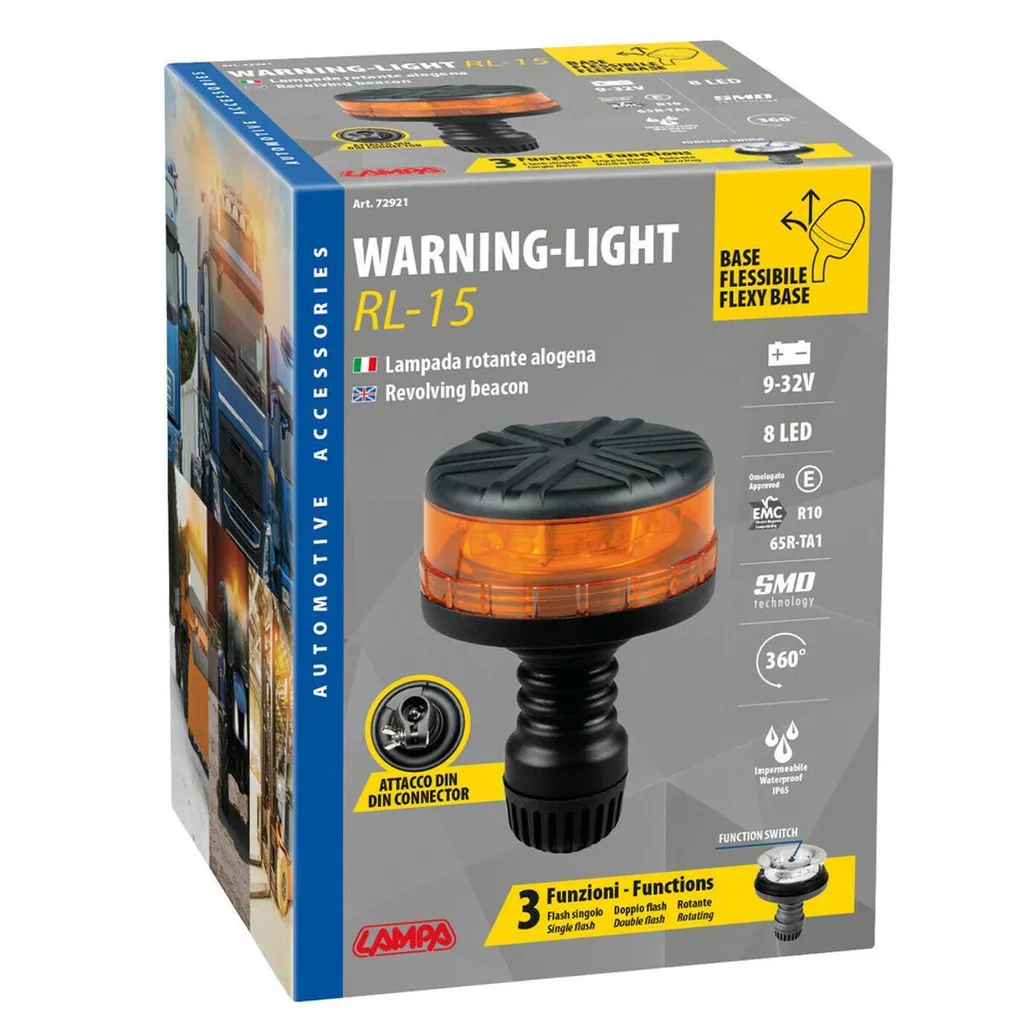 Lampe LED rotative RL-15 étanche IP66 pour éclairage extérieur robuste - 6