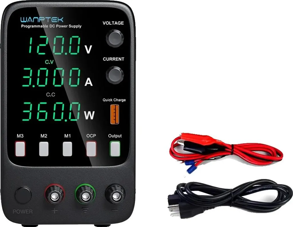 Alimentation stabilisée de laboratoire 120V 3A courant continu