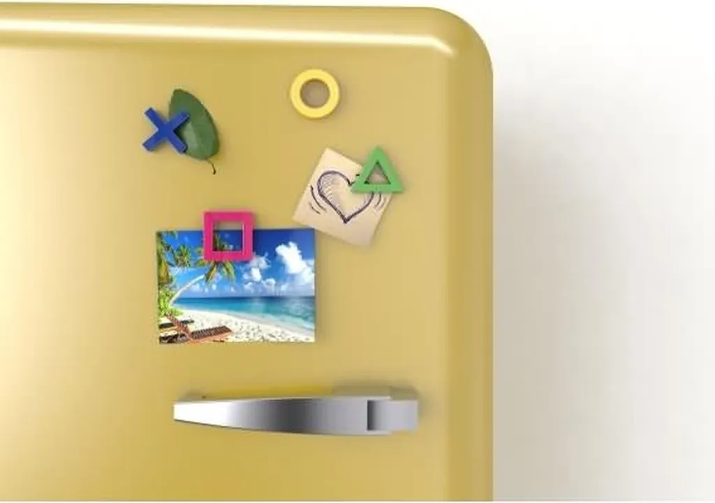 Aimant pour Tableau Blanc et Frigo Mega Set Mini 95554 Multicolore - 6pcs