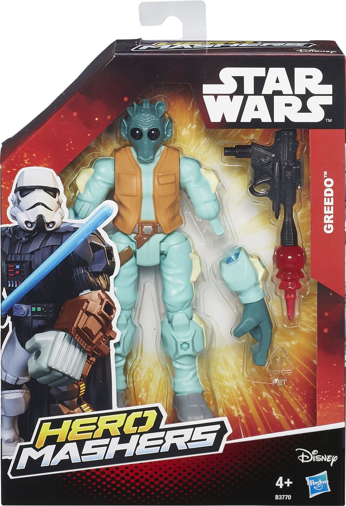 Hasbro Star Wars Hero Mashers Basisfiguren (sort.)