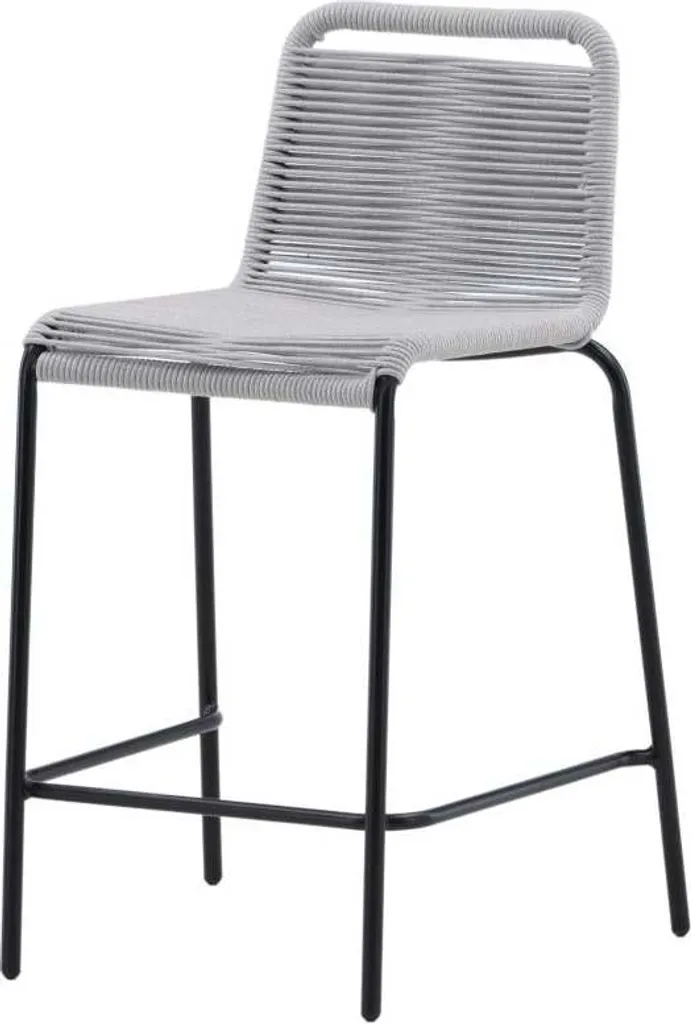 Tabouret de bar extérieur pour cuisine d'été et balcon Lindos