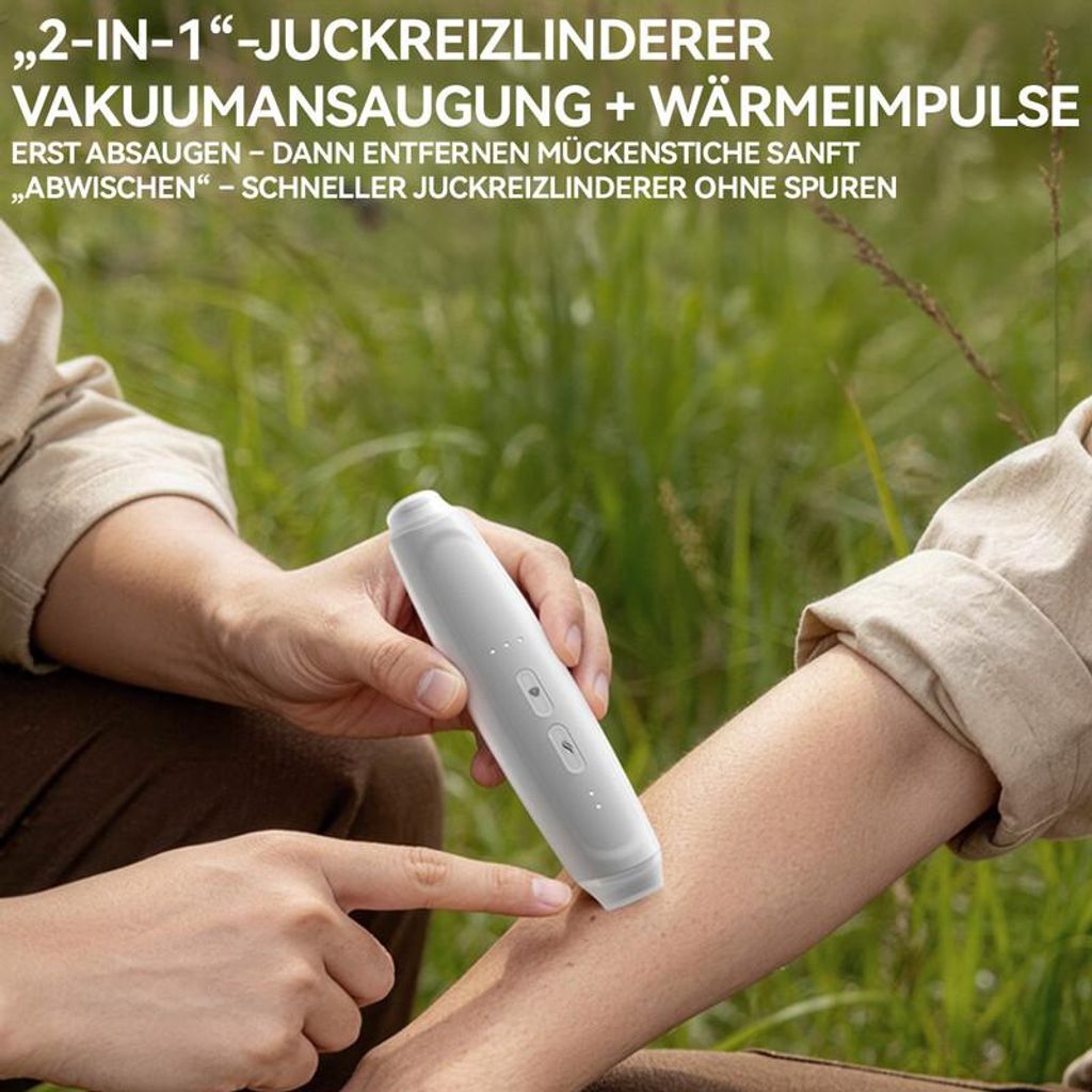 Insektenstich Heiler elektrisch, Juckreiz Stopper mit Produktbild 