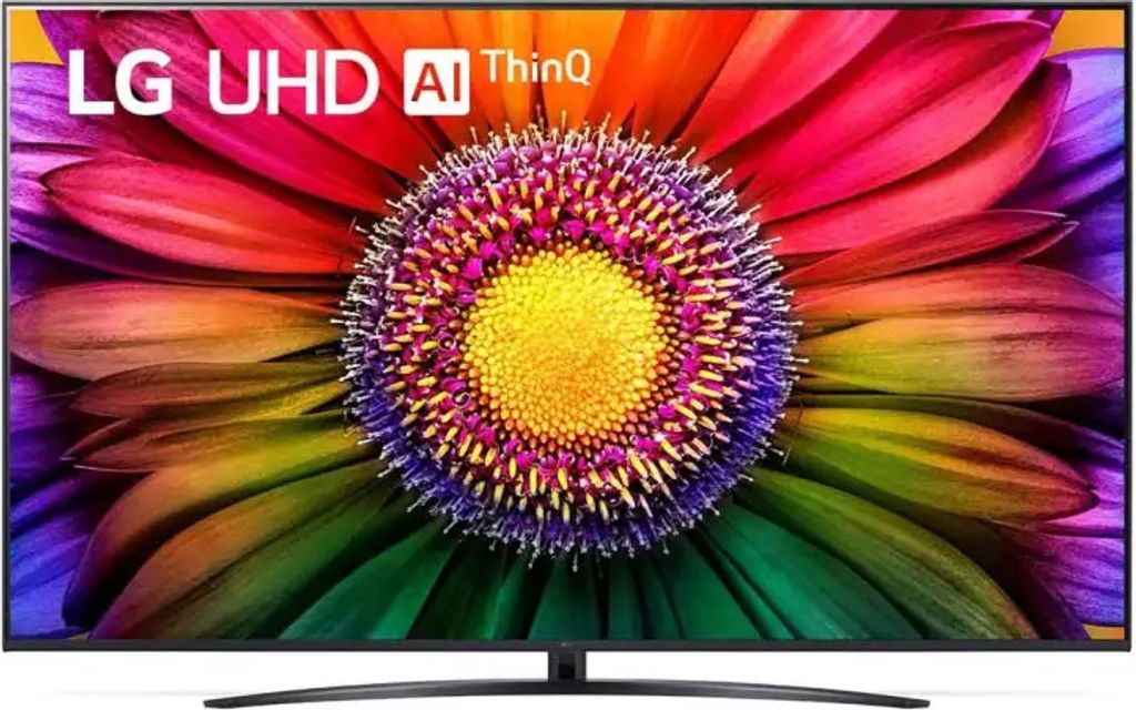 Fernseher LG 75UR81003LJ, 75" 4K UltraHD TV 4K (3840 x 2160), DVB-T2/C/S2, webOS 23 Smart TV, ThinQ AI, a5 AI Prozessor 4K Gen6, WLAN, HDR10 pro, H...