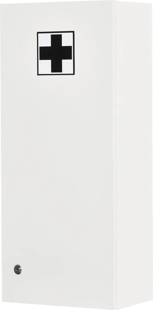 Armoire à pharmacie murale 834-339 - 5 niveaux en mélaminé blanc