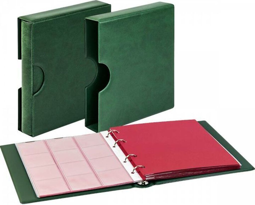 Lindner 1106EK-G Set: karat-Münzalbum CLASSIC mit Produktbild 