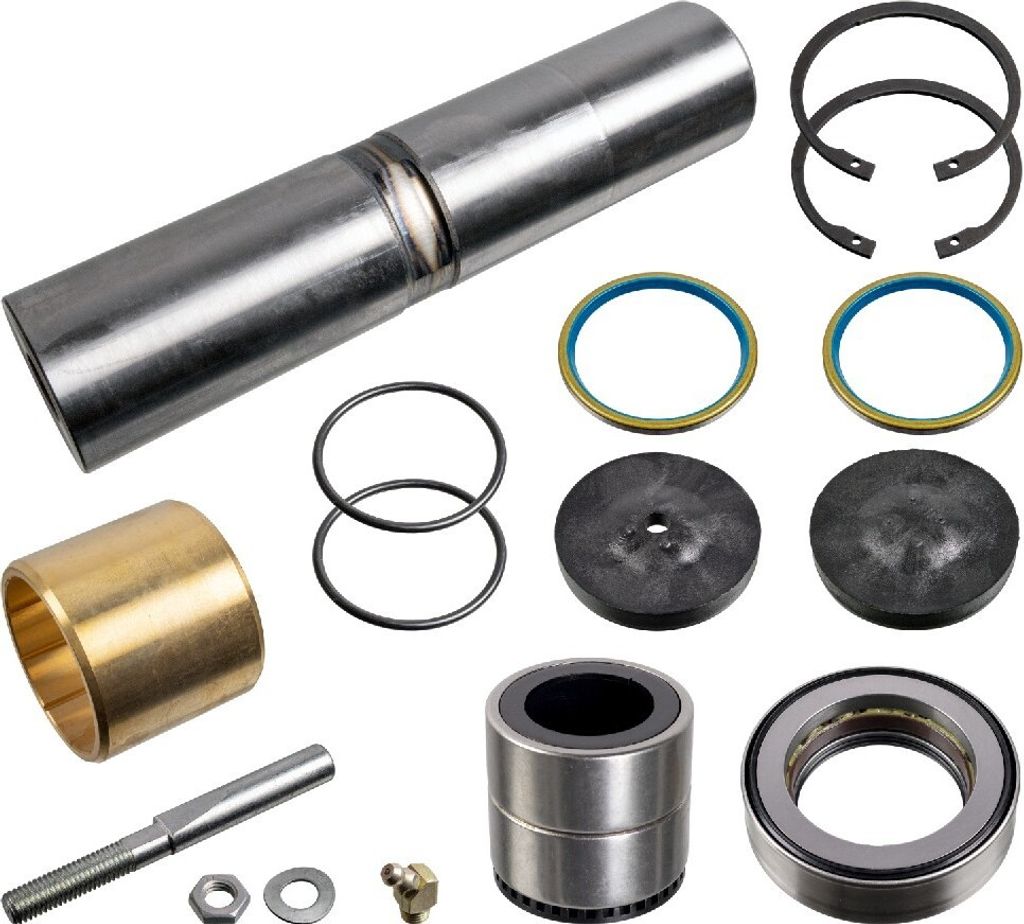 FEBI BILSTEIN Reparatursatz Achsschenkelbolzen 177686 beidseitig für RENAULT TRUCKS KERAX 4mm 225mm 50mm Messing 50mm 50mm 4,680kg