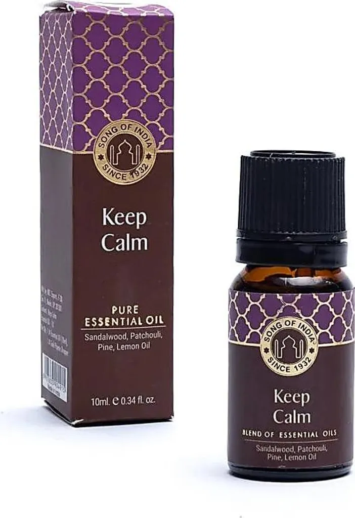 Mélange Huiles Essentielles Keep Calm Effet Apaisant Song Of India 3x10ml