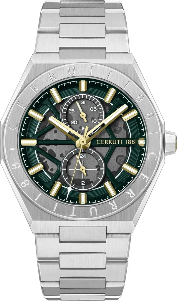Montre homme Cerruti Ravello Skeleton : finie la pile avec l'automatique