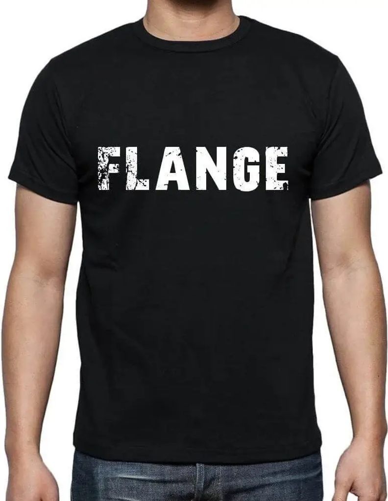Herren Grafik T-Shirt Flansch – Flange – Öko-Verantwortlich Vintage Jahrgang Kurzarm Lustige Druck Geburtstag Geschenk Mann