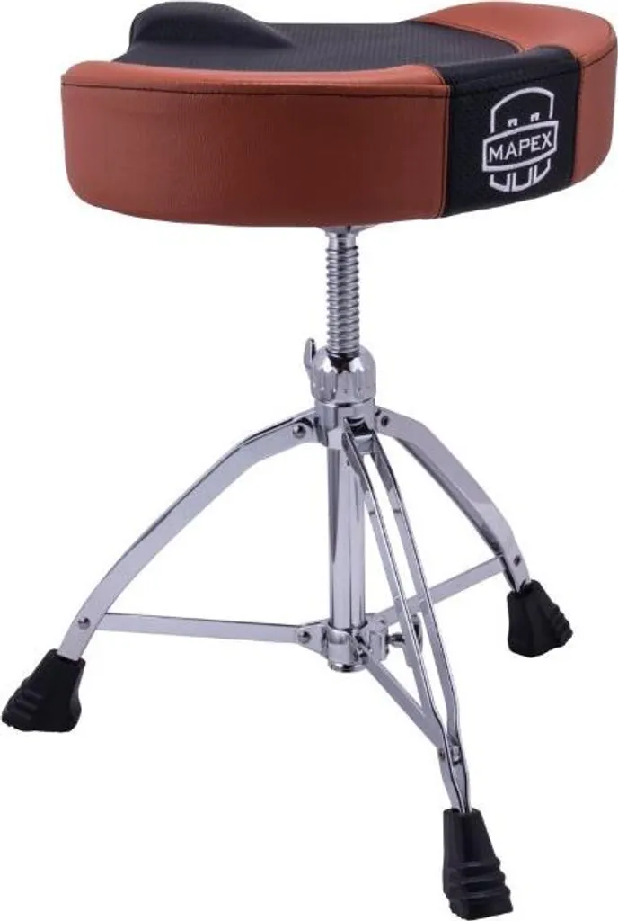 Tabouret de Batterie Mapex T855BR Assise Selle Réglable Brun