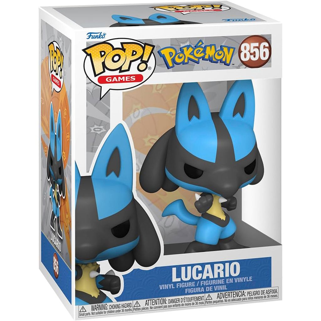 Pokémon - Lucario 856 Funko Pop! Vinyl Figur Produktbild 
