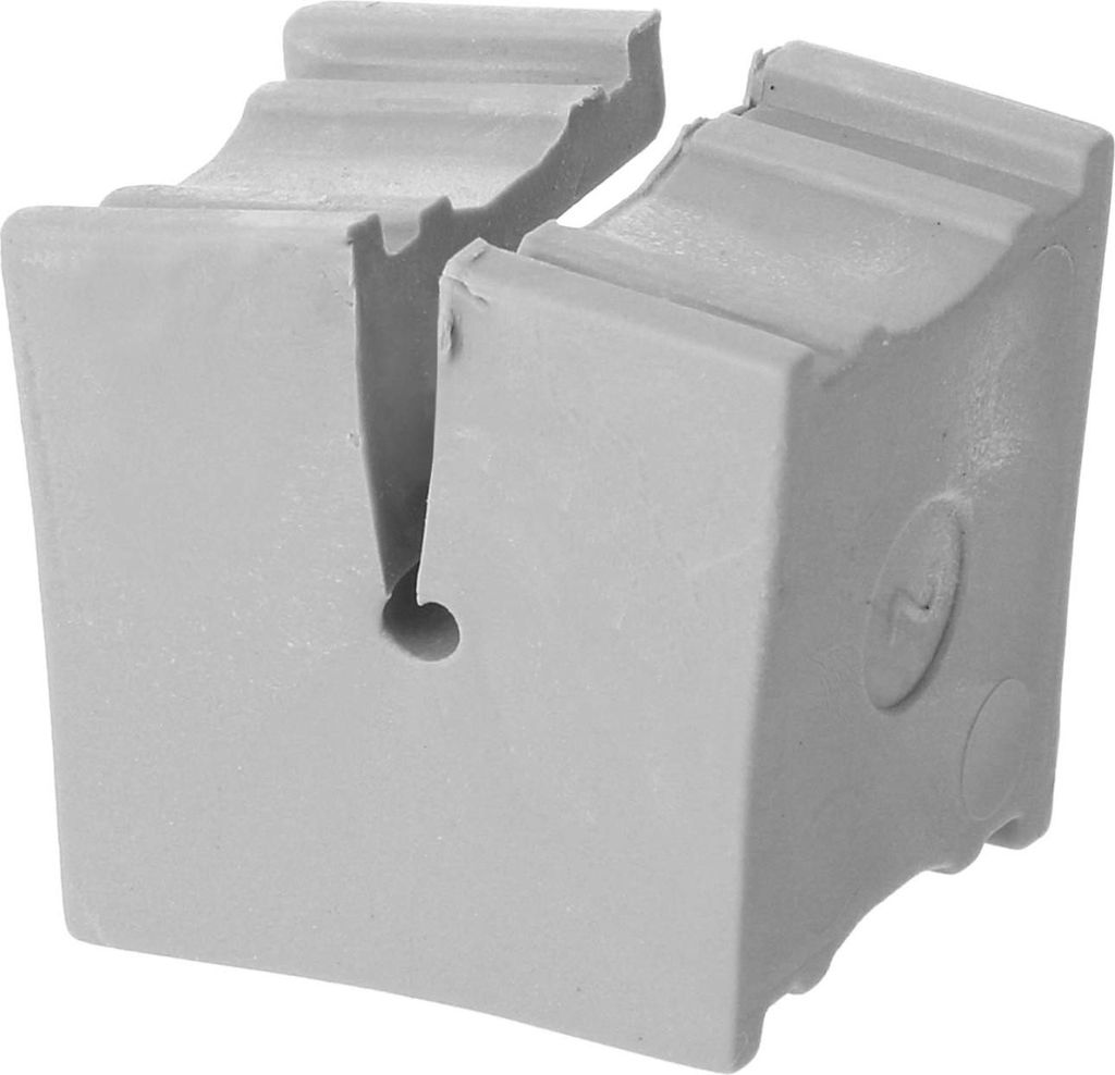 icotek Kabeltülle klein Klemmbereich 2,0mm - 3,0mm Temperaturbereich -40°C bis 90°C Farbe grau - 10 Stück