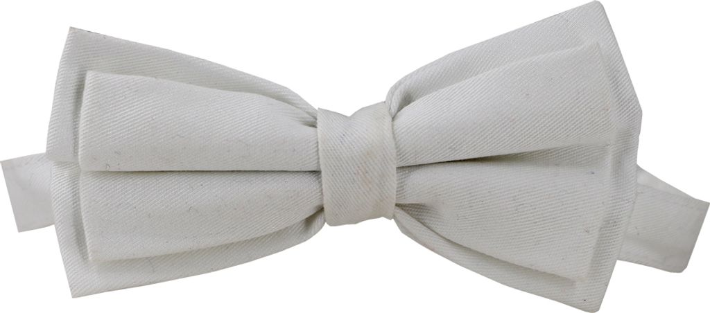 Fliege weiß  : weiß : 100% Baumwolle 230 g/m² (Kategorie Produktbild 
