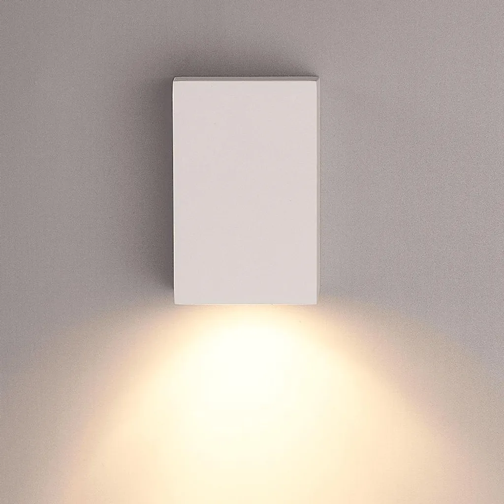 Applique LED 4W variable IP65 étanche pour façade et jardin blanc - 6