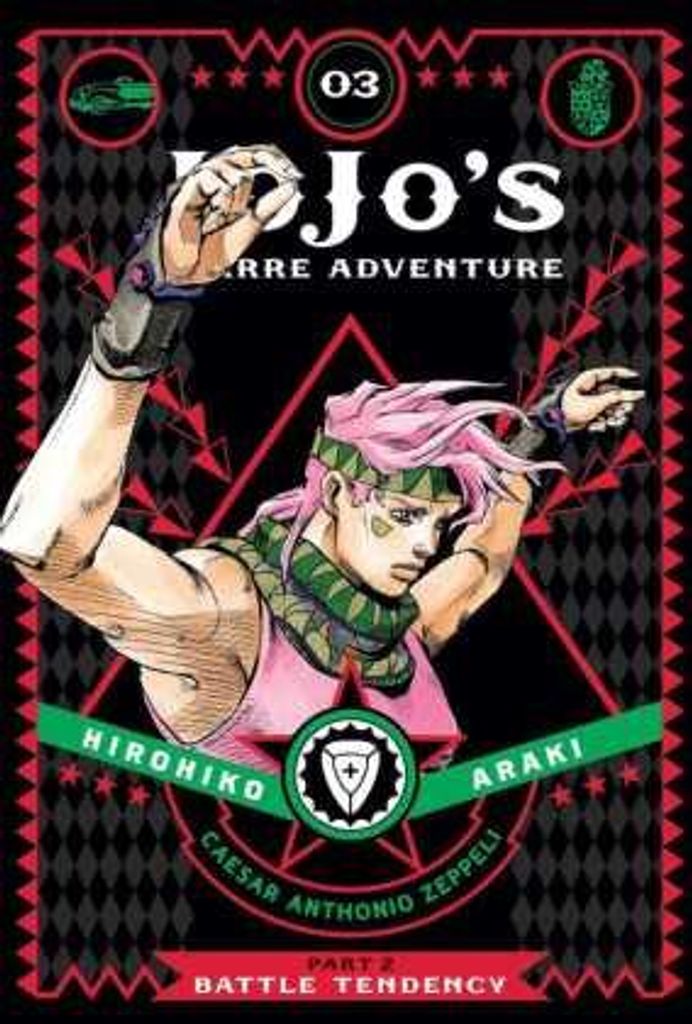 JoJo's Bizarre Adventure: Part 2--Battle Tendency, Vol. 3 Productafbeelding 
