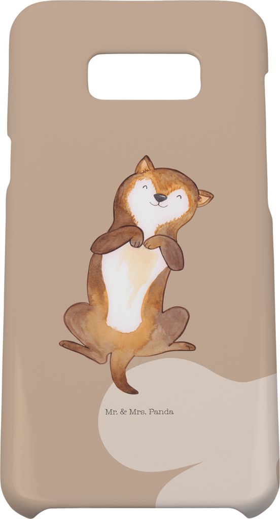 Mr. & Mrs. Panda Samsung Galaxy S8 plus Handyhülle Hund Streicheln - Hundeglück - Geschenk, Hundemama, Sprüche, Hülle, Niedlich, Süß, Handy C...