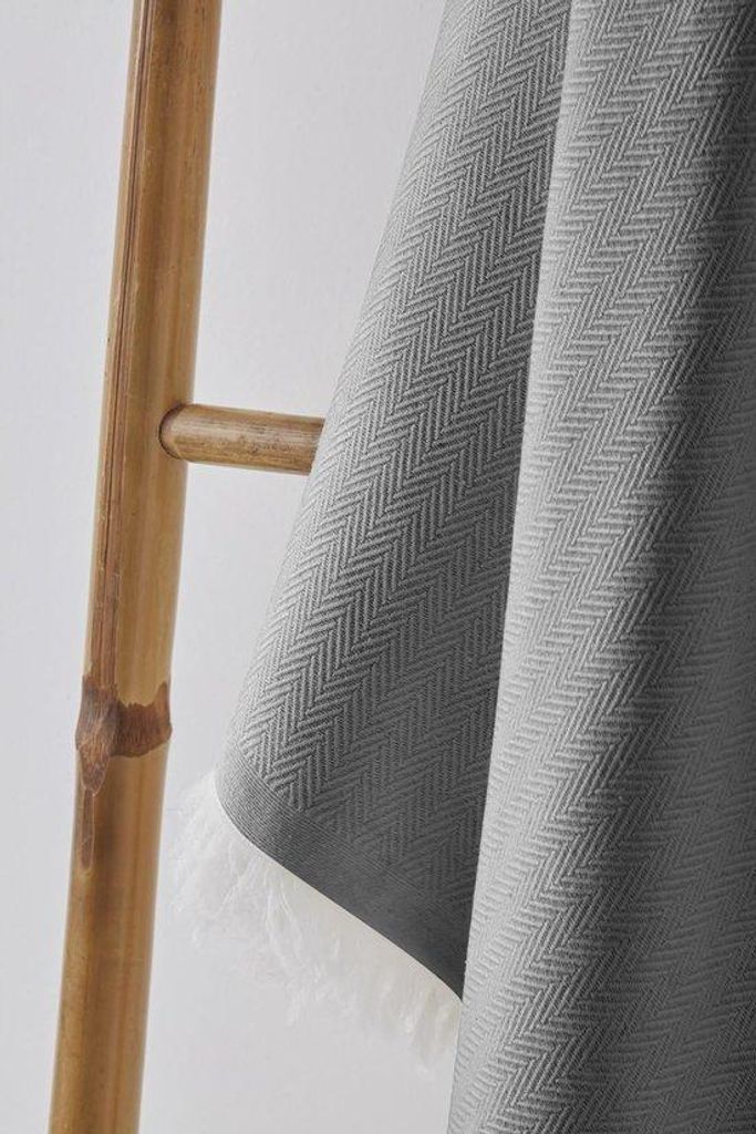 Unyqoos Elegante graue Bettdecke und Sofaüberwurf, 230 x 285 cm, vielseitig und stilvoll