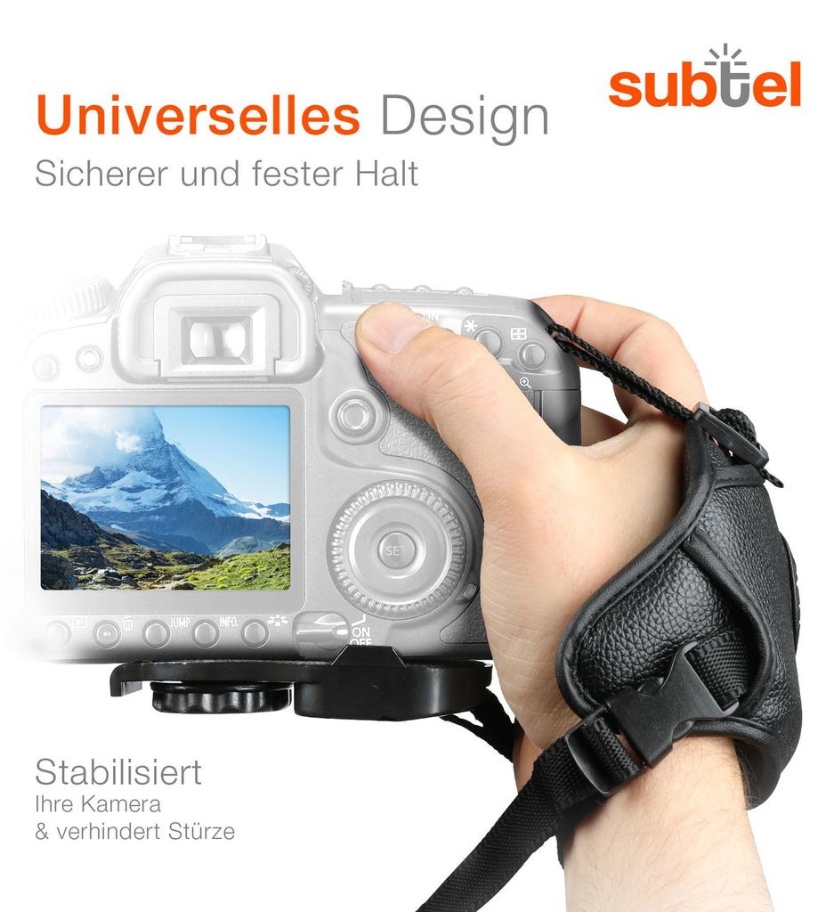 Kamera Handschlaufe kompatibel mit Canon EOS, Panasonic Produktbild 