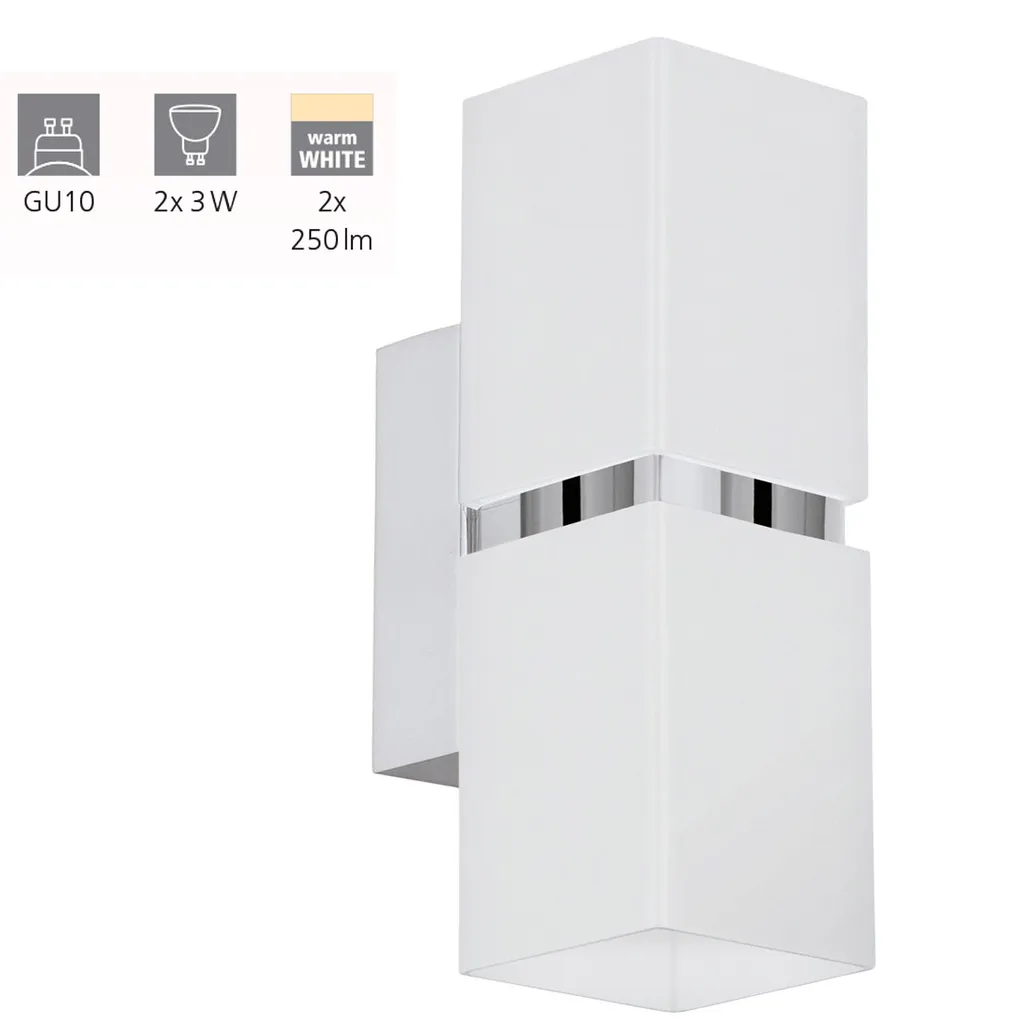 Eglo Passa 95377 LED Applique Parete 2x4W - Illumina i tuoi Ricordi - 8