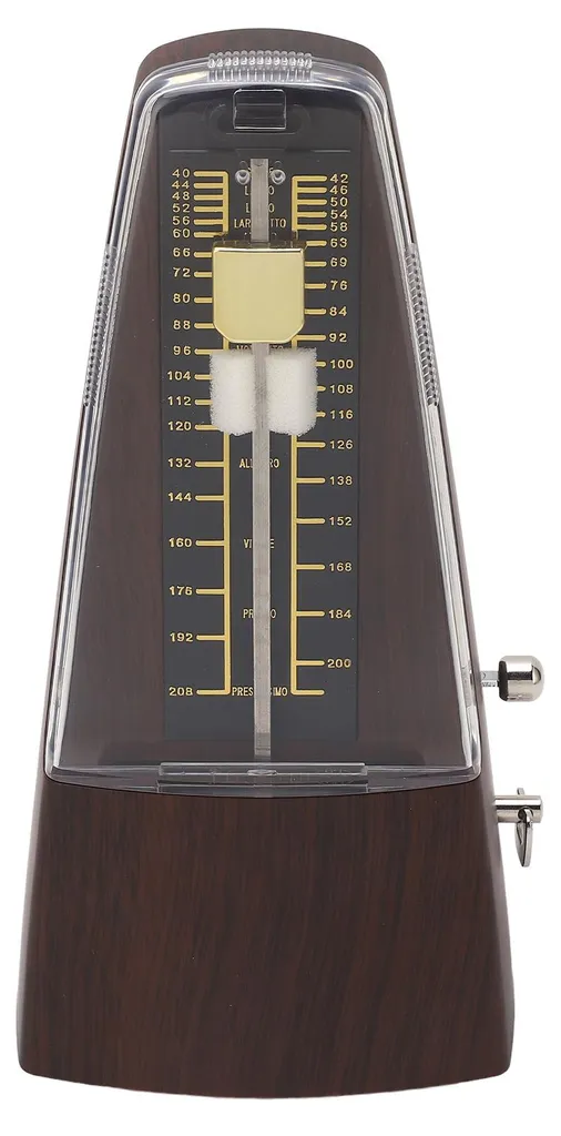 Métronome à ressort haute précision 40-208 BPM pour tous instruments
