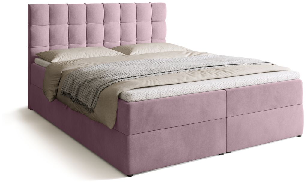 BroMARKT Boxspringbett DETROIT mit 2 Bettkasten, Produktbild 