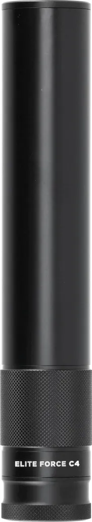 Silencieux C4 Mock Elite Force ASG avec filetage 14 mm CCW métal