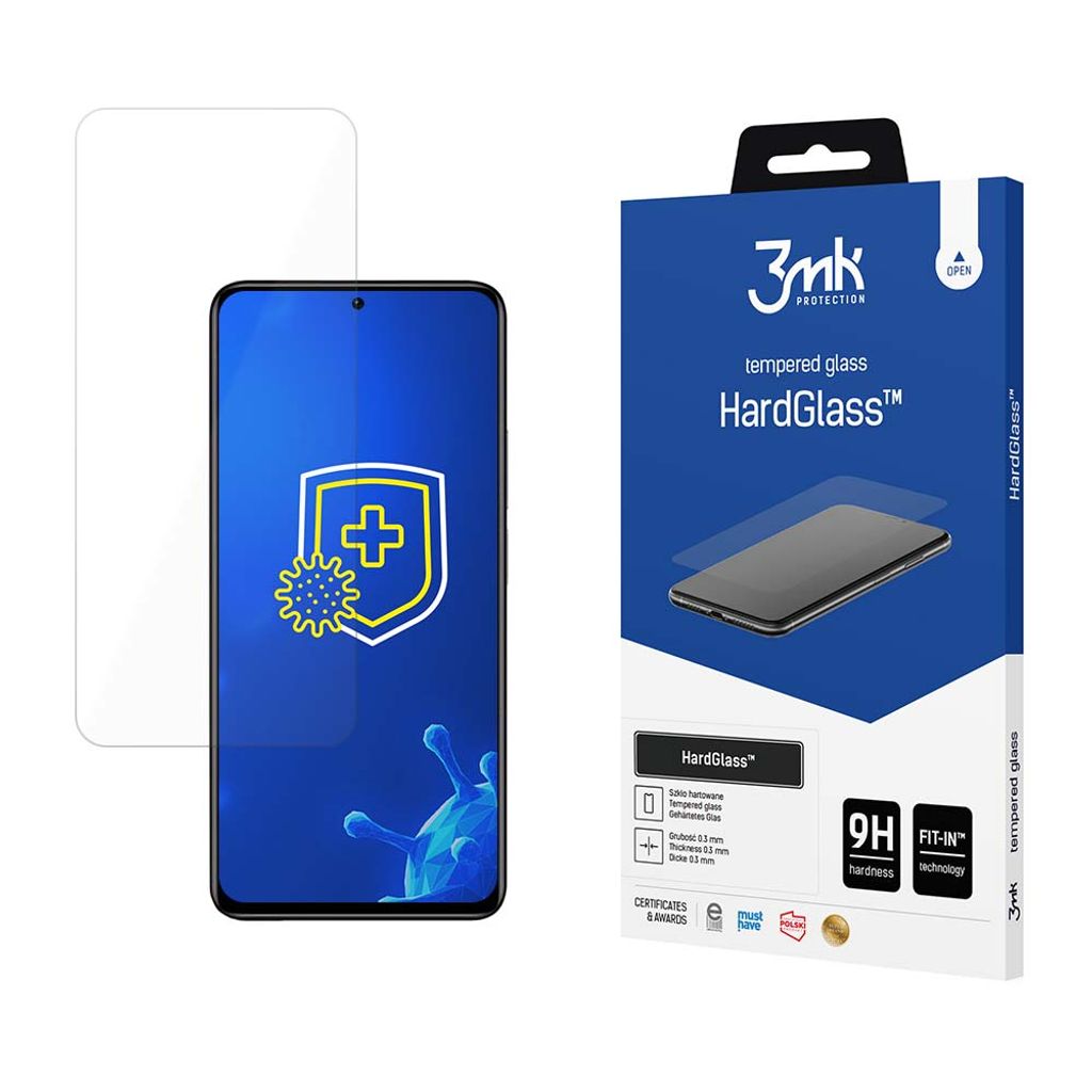 3mk HardGlass Displayschutz aus gehrtetem Glas fr Xiaomi Redmi Note 11s/11 4G
