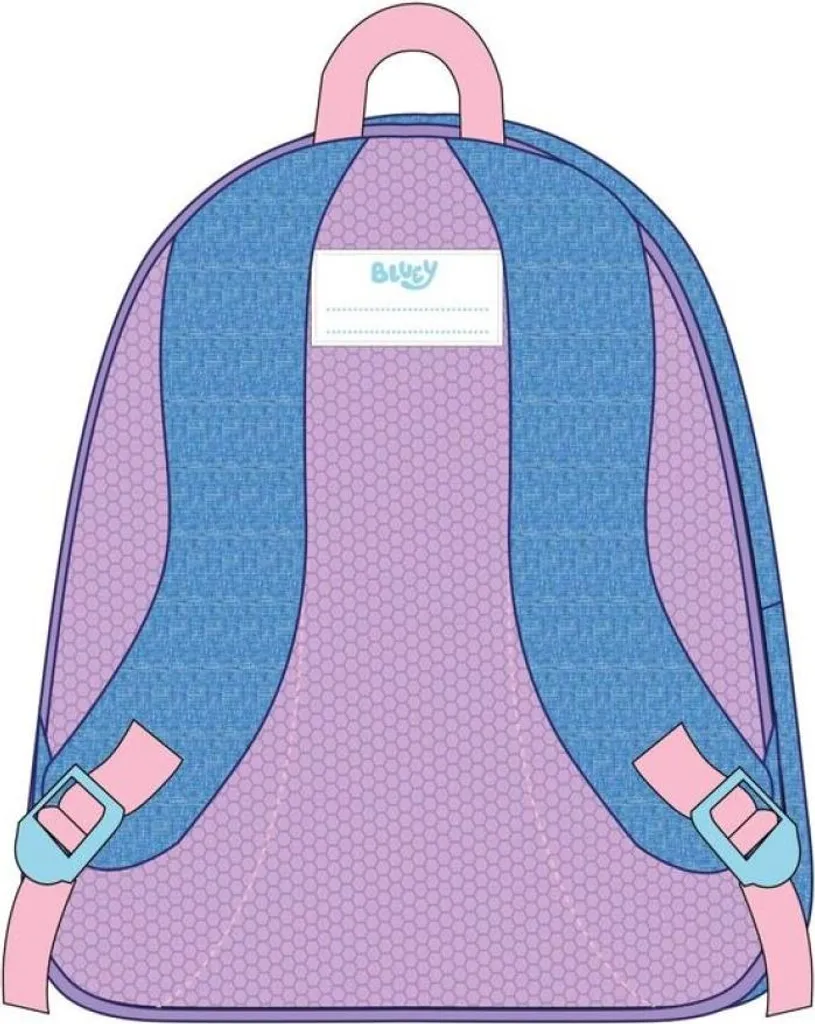 safta BLUEY SISTERS - Zaino a sacco piatto Junior, ideale per bambini