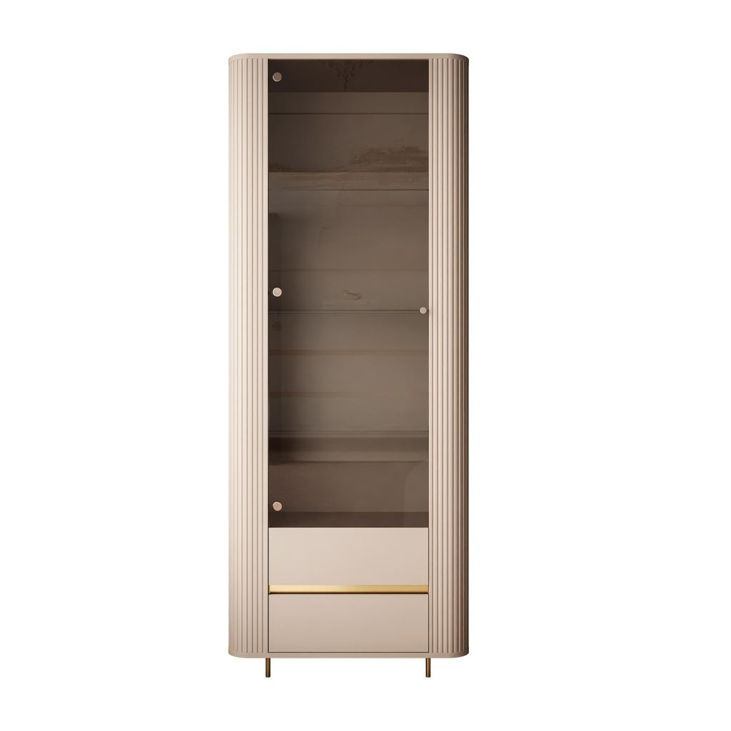 Vitrína MIRAGE GOLD s LED osvětlením Obrázek produktu 