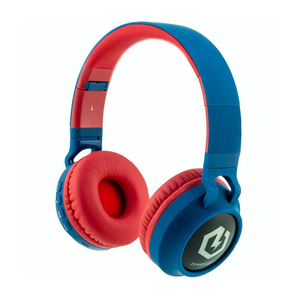 Cuffie LED PowerLocus Buddy Kids Rosso Marinaio: Stile e Wireless 5.3