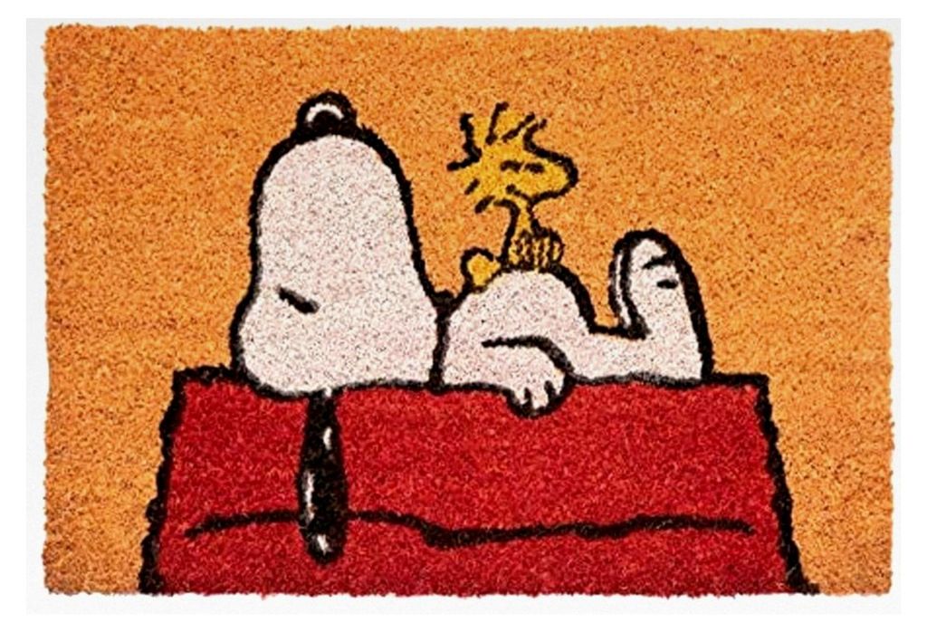 Kokosmatte Fußmatte Peanuts Snoopy Schmutzfangmatte 40x60 cm