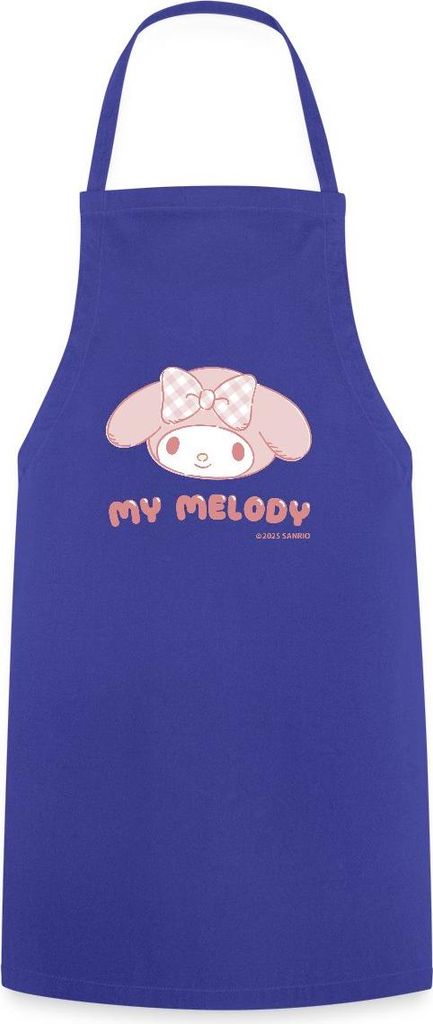 Spreadshirt My Melody Portrait Kochschürze, One size, Royalblau