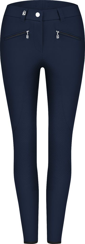 Cavallo Caja Grip darkblue Damen-Vollbesatzreithose mit Cava-Grip, Größe:68