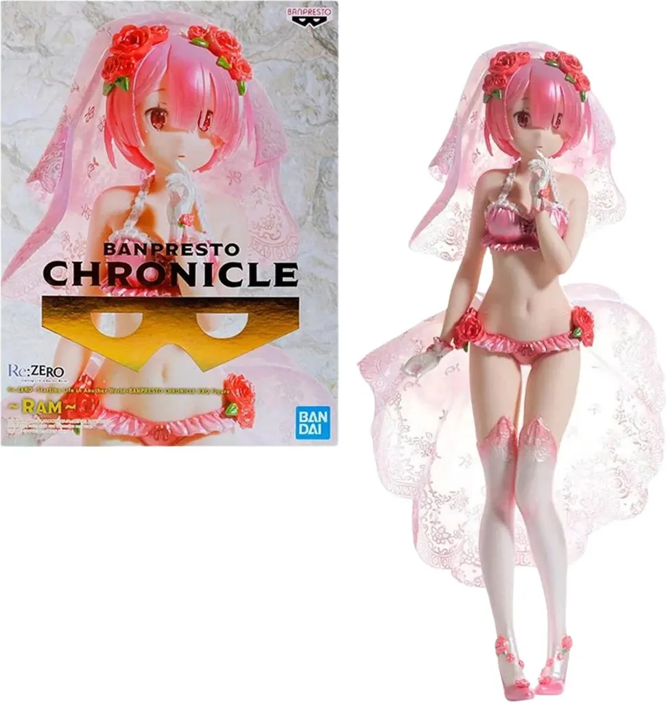 Statue de Collection Ram Re:Zero 13,2cm - Figurine Manga Version EXQ - 3