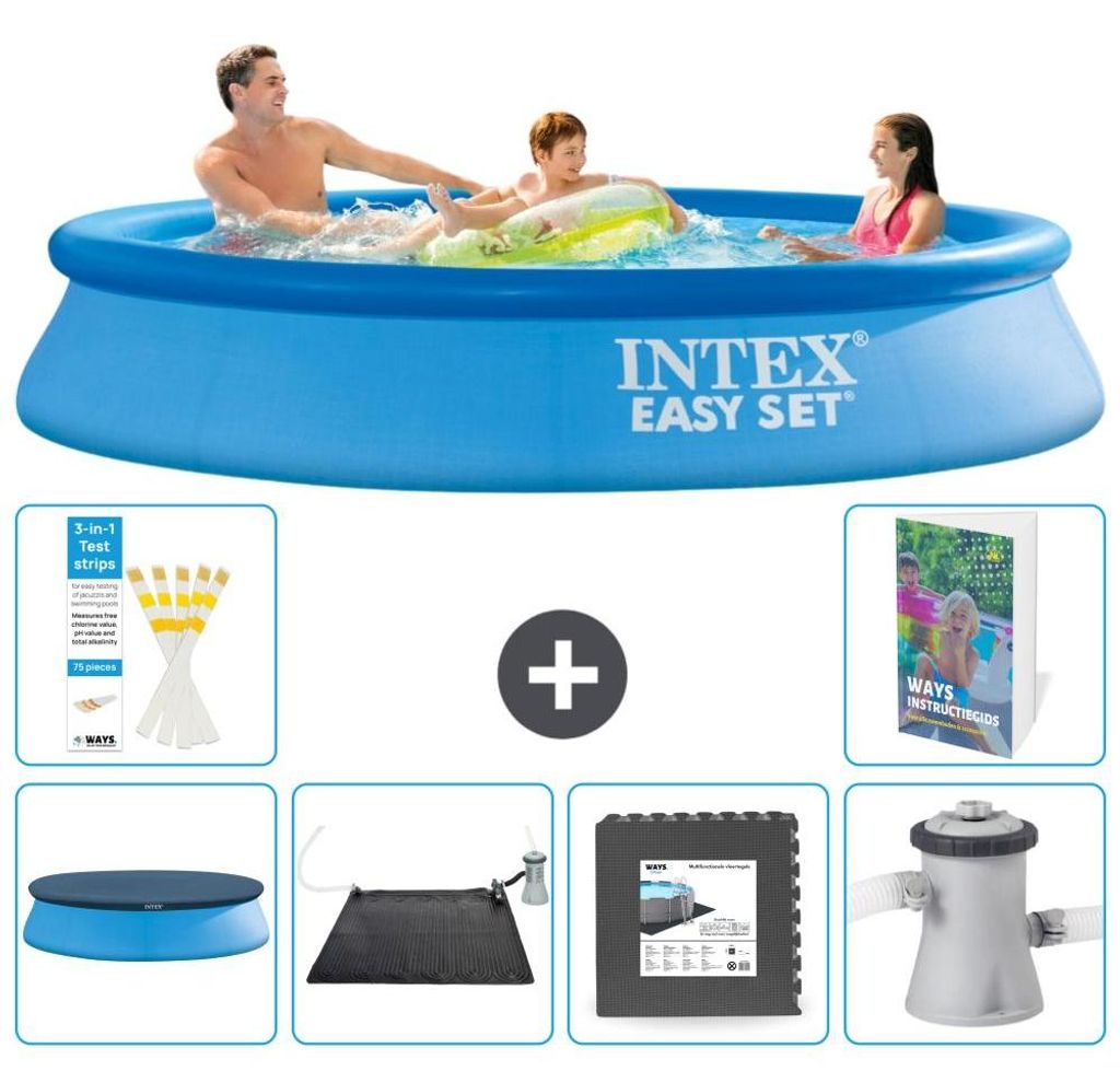 Easy Set Pool Rund - 305x61 cm - 7-teilig S21