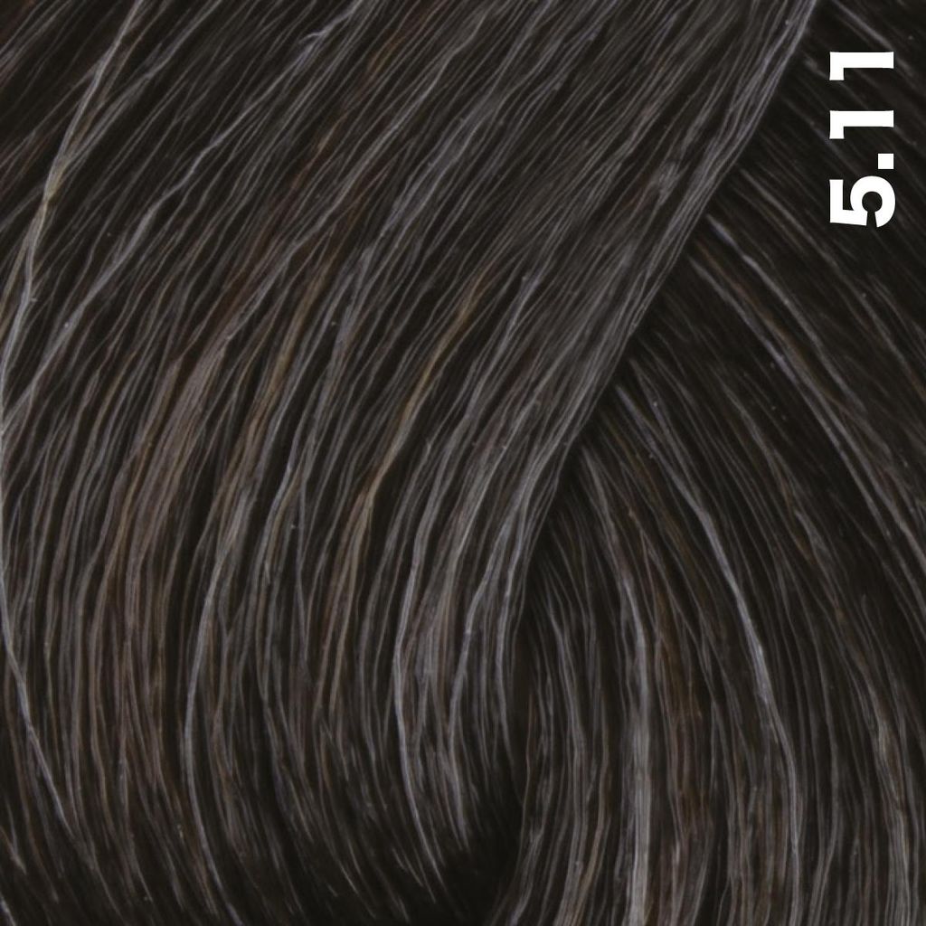 FemMas Hair Color Cream 100ml Haarfarbe Hellbraun Asch Intensiv 5.11