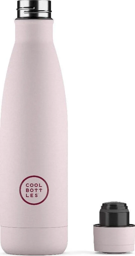 Gourde Triple Cool Isotherme 500 ml Rose Pastel : Triple Paroi Isolante