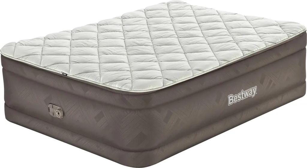 Matelas gonflable Fortech 2 places avec housse zippée et pompe 203cm